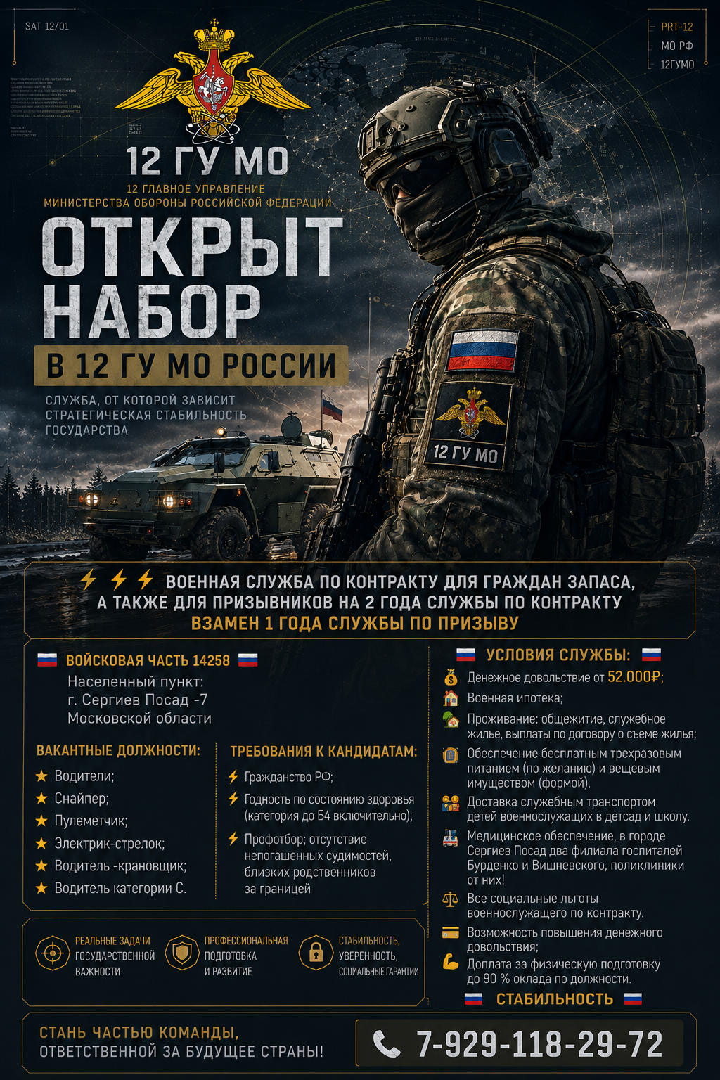 Военная служба по контракту